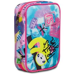 SJ GANG STYLE JAM GANG Girls Single Compartment School Pencil Case – Speed Case – CRITTY BOY – with Pens, Pencils, Colours, Removable Planks – Pink, Sea Water, Taglia Unica, Casual SJ GANG STYLE JAM GANG Girls Single Compartment School Pencil Case – Speed Case – CRITTY BOY – with Pens, Pencils, Colours, Removable Planks – Pink, Sea Water, Taglia Unica, Casual