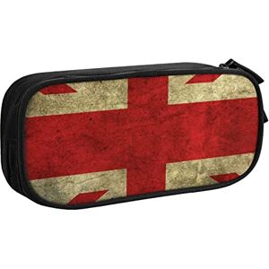 Cpoeixyqlzf FLYIFE British Flag Large Pencil Bag with 2 Compartments Pencil Pen Case Pencil Pouch Bag Organizer for Girls Boys Student School Office College -One Size Cpoeixyqlzf FLYIFE British Flag Large Pencil Bag with 2 Compartments Pencil Pen Case Pencil Pouch Bag Organizer for Girls Boys Student School Office College -One Size
