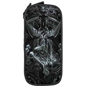 Evil Dead Body Satanic Skull Pencil Case Pencil Box Minimalist Portable Durable Zipper Pen Pouch Evil Dead Body Satanic Skull Pencil Case Pencil Box Minimalist Portable Durable Zipper Pen Pouch