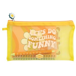 Mr. Wonderful Pencil case with Extras Let's do Something Funny Mr. Wonderful Pencil case with Extras Let's do Something Funny
