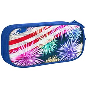 Cpoeixyqlzf FLYIFE Patriotic 4th of July American Flag Large Pencil Bag with 2 Compartments Pencil Pen Case Pencil Pouch Bag Organizer for Girls Boys Student School Office College -One Size Cpoeixyqlzf FLYIFE Patriotic 4th of July American Flag Large Pencil Bag with 2 Compartments Pencil Pen Case Pencil Pouch Bag Organizer for Girls Boys Student School Office College -One Size