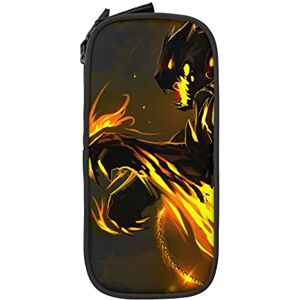 Ice and Fire Leopard Cool Pencil Case Pencil Box Minimalist Portable Durable Zipper Pen Pouch Ice and Fire Leopard Cool Pencil Case Pencil Box Minimalist Portable Durable Zipper Pen Pouch