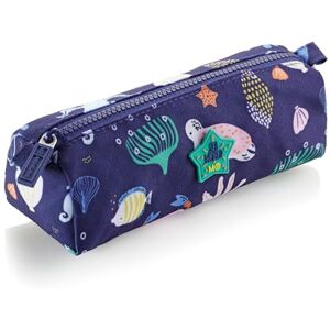 Miquelrius , Pencil Case with a Compartment, Round School Pencil Case, Zipper Closure Made of Durable Plastic, Metal Handle, Pencil Case 205 x 60 x 75 mm, Sea World, Navy, 205 x 60 x 75 mm, SEA World Miquelrius , Pencil Case with a Compartment, Round School Pencil Case, Zipper Closure Made of Durable Plastic, Metal Handle, Pencil Case 205 x 60 x 75 mm, Sea World, Navy, 205 x 60 x 75 mm, SEA World