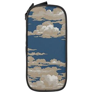 Dark Blue Cloud Sky Pencil Case Pencil Box Minimalist Portable Durable Zipper Pen Pouch Dark Blue Cloud Sky Pencil Case Pencil Box Minimalist Portable Durable Zipper Pen Pouch