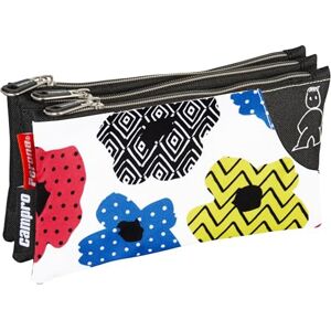 Campro Bouquet Perona 58854 Triple Flat Pencil Case - Pencil Case Campro Bouquet Perona 58854 Triple Flat Pencil Case - Pencil Case