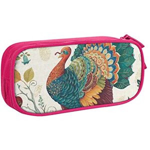 Cpoeixyqlzf FLYIFE Thanksgiving Turkey Large Pencil Bag with 2 Compartments Pencil Pen Case Pencil Pouch Bag Organizer for Girls Boys Student School Office College -One Size Cpoeixyqlzf FLYIFE Thanksgiving Turkey Large Pencil Bag with 2 Compartments Pencil Pen Case Pencil Pouch Bag Organizer for Girls Boys Student School Office College -One Size