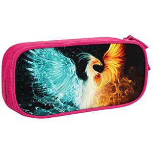 Cpoeixyqlzf FLYIFE Fire and Water Phoenix Large Pencil Bag with 2 Compartments Pencil Pen Case Pencil Pouch Bag Organizer for Girls Boys Student School Office College -One Size Cpoeixyqlzf FLYIFE Fire and Water Phoenix Large Pencil Bag with 2 Compartments Pencil Pen Case Pencil Pouch Bag Organizer for Girls Boys Student School Office College -One Size