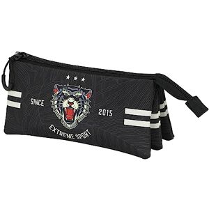 PRO-DG Unisex 05336 2.0 FAN Triple Pencil Case Tiger, Tiger, One Size PRO-DG Unisex 05336 2.0 FAN Triple Pencil Case Tiger, Tiger, One Size