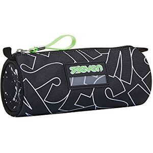 Seven Pencil case Pen bag, multicolor, Box for Stationery, Pen Pouch for Teen Girls and Boys, Perfect for School Supplies, black, COOL TYPE Seven Pencil case Pen bag, multicolor, Box for Stationery, Pen Pouch for Teen Girls and Boys, Perfect for School Supplies, black, COOL TYPE