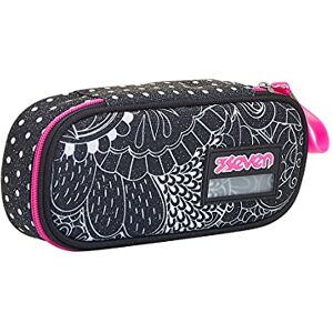 Seven Pencil case Pen bag, multicolor, Box for Stationery, Pen Pouch for Teen Girls and Boys, Perfect for School Supplies, black, YANTRY GIRL Seven Pencil case Pen bag, multicolor, Box for Stationery, Pen Pouch for Teen Girls and Boys, Perfect for School Supplies, black, YANTRY GIRL