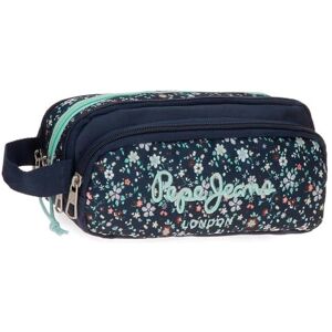 Pepe Jeans Alenka Pencil Case with Organizer Blue 22x10x11cm Polyester by Joumma Bags by Joumma Bags, Blue, Pencil Case with Organizer Pepe Jeans Alenka Pencil Case with Organizer Blue 22x10x11cm Polyester by Joumma Bags by Joumma Bags, Blue, Pencil Case with Organizer