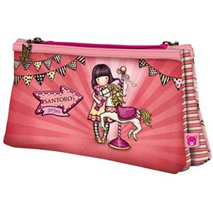 SANTORO Gorjuss Double Pencil Case Carousel SANTORO Gorjuss Double Pencil Case Carousel