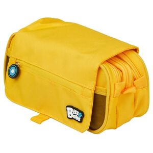 Grafoplas Triple Storage Case with Flap - Yellow Grafoplas Triple Storage Case with Flap - Yellow