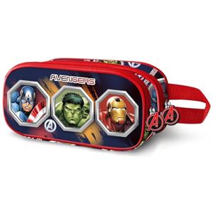 KARACTERMANIA Marvel The Avengers Assemble-3D Double Pencil Case, Multicolour, 22 x 10 cm KARACTERMANIA Marvel The Avengers Assemble-3D Double Pencil Case, Multicolour, 22 x 10 cm