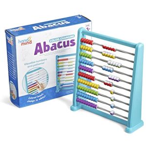 hand2mind Learning Resources Colour-Changing Plastic Abacus for Kids maths with Counting Beads for Children, Rekenrek, Counting Toy, (Set of 1), Ages 3+ hand2mind Learning Resources Colour-Changing Plastic Abacus for Kids maths with Counting Beads for Children, Rekenrek, Counting Toy, (Set of 1), Ages 3+