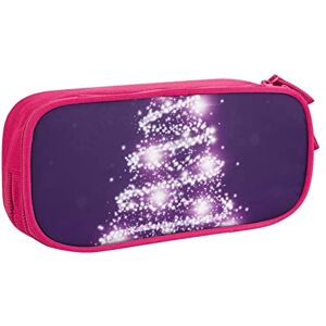 Cpoeixyqlzf FLYIFE Christmas Purple Tree Large Pencil Bag with 2 Compartments Pencil Pen Case Pencil Pouch Bag Organizer for Girls Boys Student School Office College -One Size Cpoeixyqlzf FLYIFE Christmas Purple Tree Large Pencil Bag with 2 Compartments Pencil Pen Case Pencil Pouch Bag Organizer for Girls Boys Student School Office College -One Size