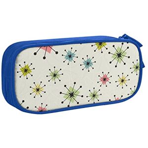 Cpoeixyqlzf FLYIFE Atomic Stars Retro Pattern Large Pencil Bag with 2 Compartments Pencil Pen Case Pencil Pouch Bag Organizer for Girls Boys Student School Office College -One Size Cpoeixyqlzf FLYIFE Atomic Stars Retro Pattern Large Pencil Bag with 2 Compartments Pencil Pen Case Pencil Pouch Bag Organizer for Girls Boys Student School Office College -One Size