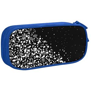 Cpoeixyqlzf FLYIFE Black White Glitter Large Pencil Bag with 2 Compartments Pencil Pen Case Pencil Pouch Bag Organizer for Girls Boys Student School Office College -One Size Cpoeixyqlzf FLYIFE Black White Glitter Large Pencil Bag with 2 Compartments Pencil Pen Case Pencil Pouch Bag Organizer for Girls Boys Student School Office College -One Size