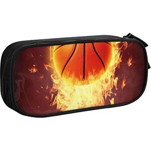 Cpoeixyqlzf FLYIFE Basketball Large Pencil Bag with 2 Compartments Pencil Pen Case Pencil Pouch Bag Organizer for Girls Boys Student School Office College -One Size Cpoeixyqlzf FLYIFE Basketball Large Pencil Bag with 2 Compartments Pencil Pen Case Pencil Pouch Bag Organizer for Girls Boys Student School Office College -One Size