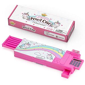 IPIDIPI TOYS Pop Up Unicorn Pencil Case for Kids, Multifunction Stationery Organizer Box with Calculator, Sharpener, and Pencils, Cute School Supplies, Best Birthday Present for Girls and Teens in Gift Box IPIDIPI TOYS Pop Up Unicorn Pencil Case for Kids, Multifunction Stationery Organizer Box with Calculator, Sharpener, and Pencils, Cute School Supplies, Best Birthday Present for Girls and Teens in Gift Box