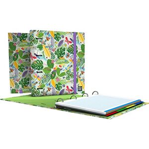 Grafoplás 4 Ring Binder with Refill A4 Includes 100 Grid 5x5 Sheets Dividers Clear Envelope Bits & Bobs Pop Up Design Bugs Carpebook FSC Grafoplás 4 Ring Binder with Refill A4 Includes 100 Grid 5x5 Sheets Dividers Clear Envelope Bits & Bobs Pop Up Design Bugs Carpebook FSC