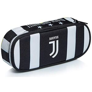 Seven Juventus Oval Bag Best Match Black and White with Elastics Pencil Holder School Pen Holder Seven Juventus Oval Bag Best Match Black and White with Elastics Pencil Holder School Pen Holder