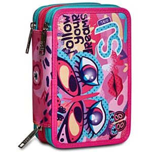 SJ GANG STYLE JAM GANG SJ GANG Pencil case Pen bag, multicolor, Box for Stationery, Pen Pouch filled with Pens, Markers & more, Perfect for School Supplies, for Kids Girls&Boys, 3 compartments, XXL With Faces! SJ GANG STYLE JAM GANG SJ GANG Pencil case Pen bag, multicolor, Box for Stationery, Pen Pouch filled with Pens, Markers & more, Perfect for School Supplies, for Kids Girls&Boys, 3 compartments, XXL With Faces!