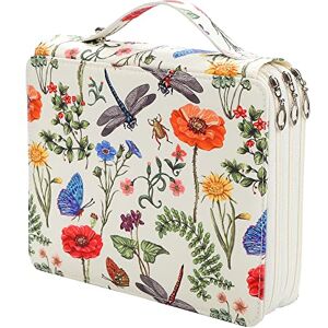 Lbxgap Portable Colored 120 Slot Pencil Case Organizer with Printing Pattern for Prismacolor, Crayola, Marco Pencils Lbxgap Portable Colored 120 Slot Pencil Case Organizer with Printing Pattern for Prismacolor, Crayola, Marco Pencils