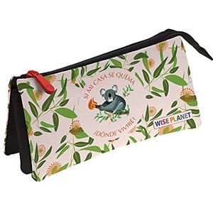 Grafoplas 37540694 - School Pencil Case - Koala - Wise Planet Grafoplas 37540694 - School Pencil Case - Koala - Wise Planet