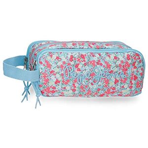 Pepe Jeans Aide Triple Pencil Case Multicolor 22x10x9 cms Polyester Pepe Jeans Aide Triple Pencil Case Multicolor 22x10x9 cms Polyester