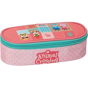 Franco Cosimo Panini Animal Crossing Organized Oval CASE, Pink, Casual Franco Cosimo Panini Animal Crossing Organized Oval CASE, Pink, Casual