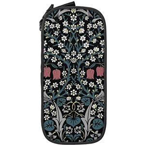 Skull Flower Garden Pencil Case Pencil Box Minimalist Portable Durable Zipper Pen Pouch Skull Flower Garden Pencil Case Pencil Box Minimalist Portable Durable Zipper Pen Pouch