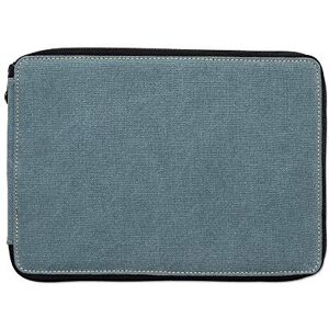Speedball Pencil Case Canvas Steel Blue - Pencil Case Speedball Pencil Case Canvas Steel Blue - Pencil Case