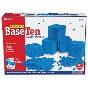 Learning Resources Base Ten Interlocking Plastic Rods Class Set Learning Resources Base Ten Interlocking Plastic Rods Class Set