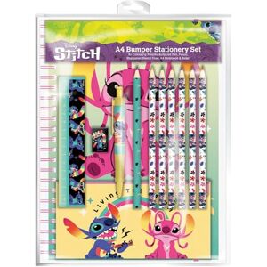 Pyramid Disney Lilo and Stitch Bumper Stationery Set (Acid Pops Design) Lilo and Stitch Gifts for Girls and Boys, School Stationery Set and Office Supplies Official Merchandise Pyramid Disney Lilo and Stitch Bumper Stationery Set (Acid Pops Design) Lilo and Stitch Gifts for Girls and Boys, School Stationery Set and Office Supplies Official Merchandise