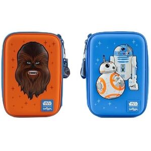 Smiggle Pencil Case Star Wars Hardtop (BB-8 Chewbacca/Blue) Smiggle Pencil Case Star Wars Hardtop (BB-8 Chewbacca/Blue)