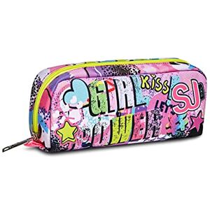SJ GANG STYLE JAM GANG SJ Gang FANTABULOUS Pencil Case, Pink, School and Leisure SJ GANG STYLE JAM GANG SJ Gang FANTABULOUS Pencil Case, Pink, School and Leisure