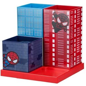 Paladone Spiderman Official Licensed Comic Book Desktop Organizer, Gamer and Comic Series Fan Decor and Gift, Nostalgic Marvel Superhero Desk and Table Accessory Paladone Spiderman Official Licensed Comic Book Desktop Organizer, Gamer and Comic Series Fan Decor and Gift, Nostalgic Marvel Superhero Desk and Table Accessory