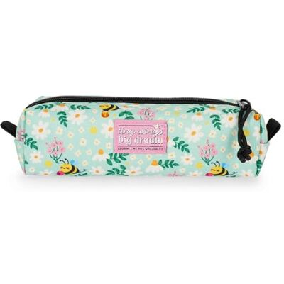 LEGAMI My Pencil Case, Zip Closure, Recycled Plastic, Durable, Capacity, Practical, School Bag, Office Bag, 22 x 6 cm, Green, 22 x 6 cm, BEE LEGAMI My Pencil Case, Zip Closure, Recycled Plastic, Durable, Capacity, Practical, School Bag, Office Bag, 22 x 6 cm, Green, 22 x 6 cm, BEE