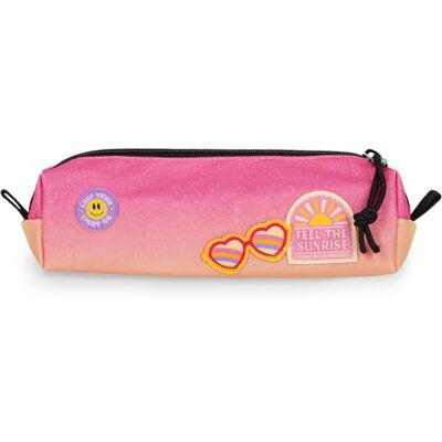 LEGAMI My Pencil Case, Sunrise Lover Theme, Zip Closure, Recycled Plastic, Durable, Large Capacity, Practical, School Pencil Case, Office, 22 x 6 cm LEGAMI My Pencil Case, Sunrise Lover Theme, Zip Closure, Recycled Plastic, Durable, Large Capacity, Practical, School Pencil Case, Office, 22 x 6 cm