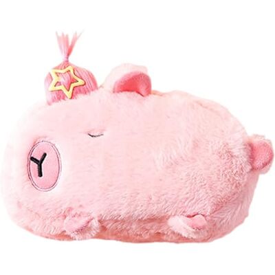 Hrtyvhin Cartoon Plush Pencil Bag Pen Pouches Large Capacity Case Zippered Plush Stationeries for Student Pencil Hrtyvhin Cartoon Plush Pencil Bag Pen Pouches Large Capacity Case Zippered Plush Stationeries for Student Pencil