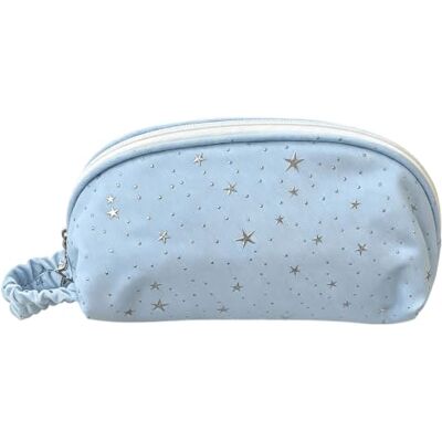 yanwuwa Shell Zip Pencil Pouch Organizer Wide Opening Classroom, Blue Structured Fabric Star Print Zipper Storage Classroom Travel Study Routine Desk Daily Use School Commute yanwuwa Shell Zip Pencil Pouch Organizer Wide Opening Classroom, Blue Structured Fabric Star Print Zipper Storage Classroom Travel Study Routine Desk Daily Use School Commute