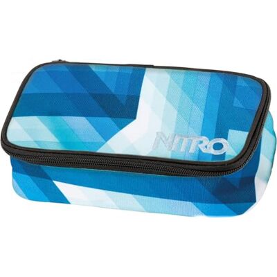 NITRO Pencil CASE XL Mäppchen, Geo Ocean, 21 x 10 x 6,5 cm NITRO Pencil CASE XL Mäppchen, Geo Ocean, 21 x 10 x 6,5 cm