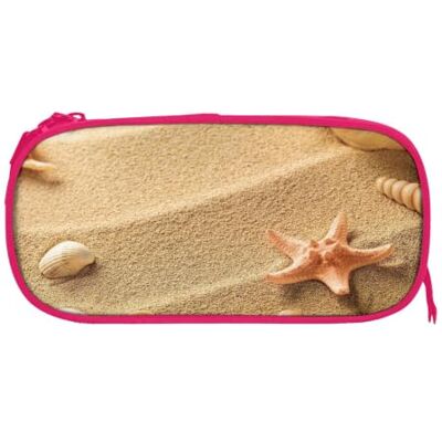 EZDLOWVBA Beach Shell Sand Print Pencil Cases Boys Girls Lovely Pencilcase with Zip Organizer for Students Pencil Case for Daughter Son Desk Pencil Pouch EZDLOWVBA Beach Shell Sand Print Pencil Cases Boys Girls Lovely Pencilcase with Zip Organizer for Students Pencil Case for Daughter Son Desk Pencil Pouch