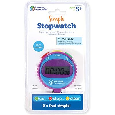 Learning Resources Simple Stopwatch - Stopwatch Learning Resources Simple Stopwatch - Stopwatch