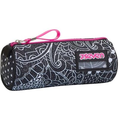 Seven Penholder, Yantry Girl, Black, Elementary, Middle and High School Bag Seven Penholder, Yantry Girl, Black, Elementary, Middle and High School Bag