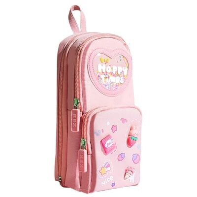 HDOYTXXM Cartoon Pencil Bag Large Capacity Pen Case Zippered Pouches Travel Stationeries for Student Case HDOYTXXM Cartoon Pencil Bag Large Capacity Pen Case Zippered Pouches Travel Stationeries for Student Case