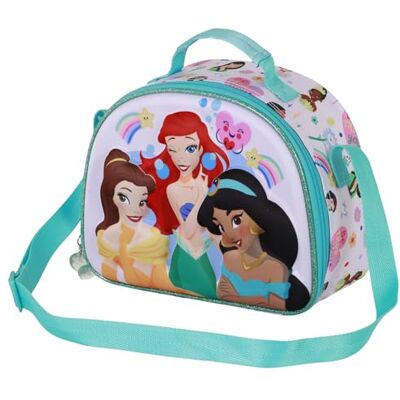 Disney Princess Rainbows-3D Lunch Bag, Multicolour, 26 x 20 cm Disney Princess Rainbows-3D Lunch Bag, Multicolour, 26 x 20 cm
