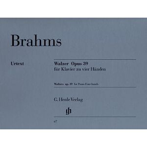Brahms, Johannes Waltzes op. 39 piano (HN 67): Instrumentation: Piano, 4-hands Brahms, Johannes Waltzes op. 39 piano (HN 67): Instrumentation: Piano, 4-hands