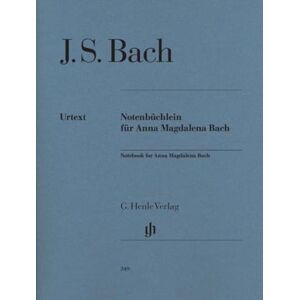 Bach, Johann Sebastian Notebook for Anna Magdalena Bach piano (HN 349) Bach, Johann Sebastian Notebook for Anna Magdalena Bach piano (HN 349)